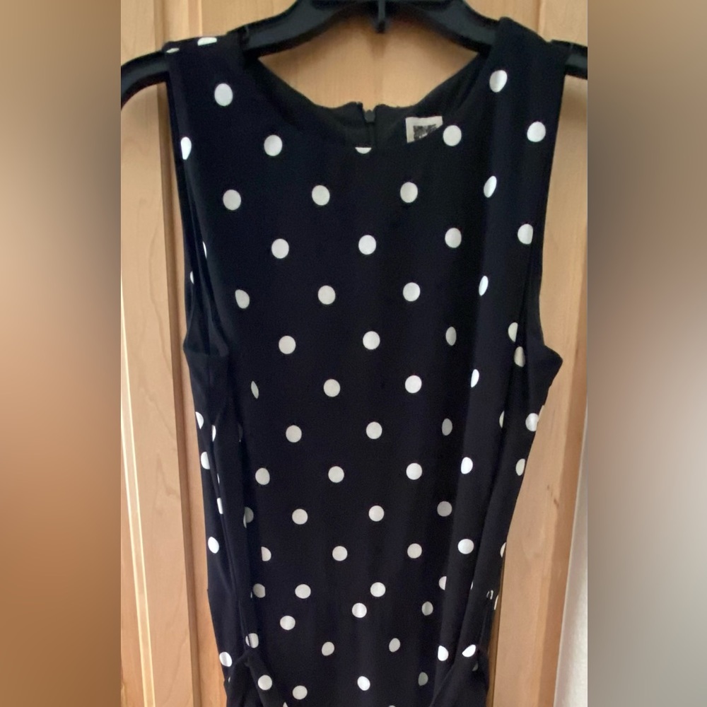 Anne Klein polka dot dress